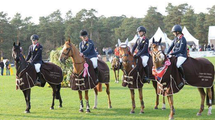 lors de l'édition 2013, la Grande-Bretagne a été la grande gagnante de ce CSIOP. Les Britanniques ne seront pas présents cette année. Photo Mediafotos.com