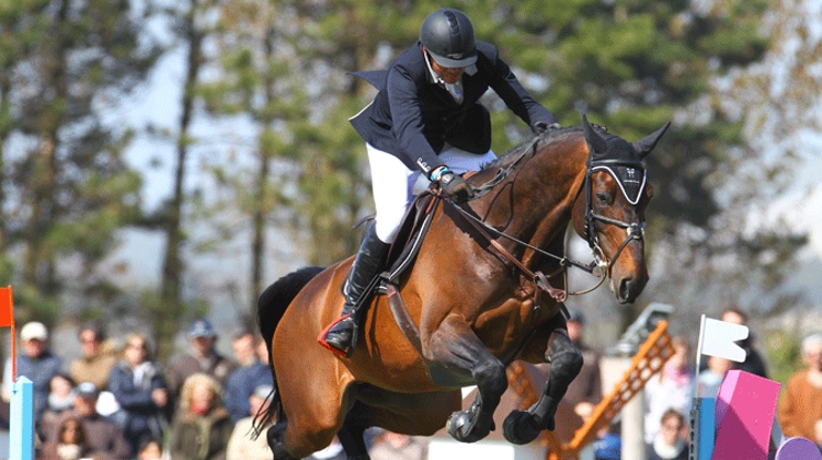Cédric Angot et Rubis de Preuilly, ici au Touquet, font partie de l'équipe de France présente à Odense ce week-end. Photo Scoopdyga