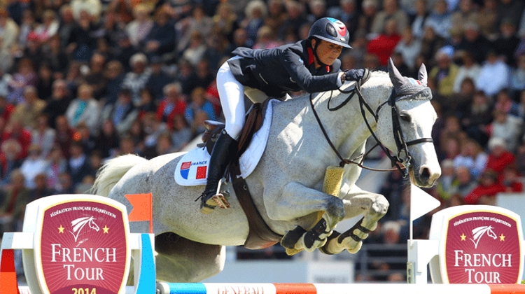 Pénélope Leprevost réalise une magnifique remontée en intégrant le top 10 à la sixième place. Photo Scoopdyga