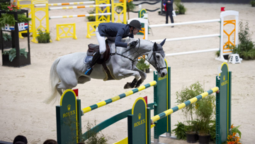 Kevin Staut et Silvana ont remporté le Grand prix du CSI 5* de 's-Hertogenbosch. Photo Kit Houghton