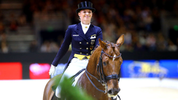 Fabienne Lütkemeier et D'Agostino FRH, ici à Lyon, ont remporté le CDI-W de Stuttgart ce qui leur permet de pointer en tête du classement de la Coupe du monde. Photo Scoopdyga