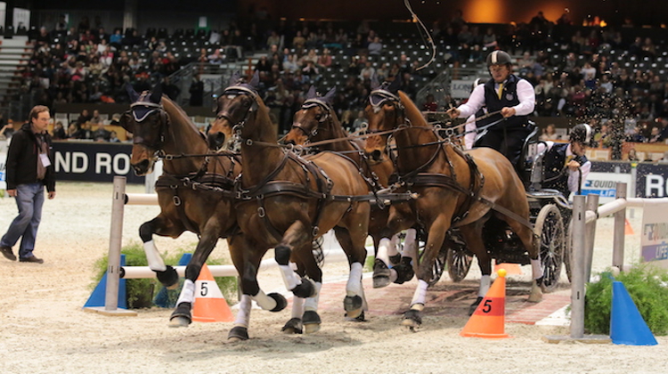 Comme toujours, Boyd Exell a fait parler son talent. Ses nerfs d'acier ont fait le reste. Photo DK-Prod