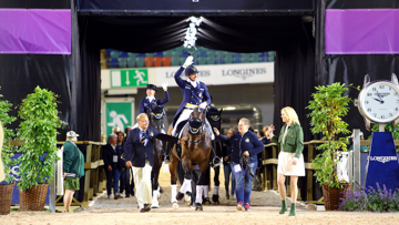 Patrik Kittel riding Delaunay in 2017