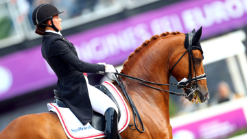 Dufour and Atterupgaards Cassidy at 2017 European Championship