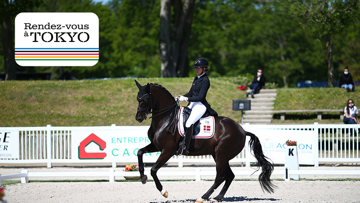 Carina Cassøe Krüth et Heiline's Danciera, meilleur couple danois au CDIO 5* de Compiègne.