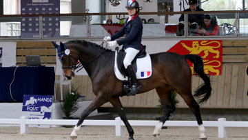 Cloé Mislin et Don Caruso en 2019 lors du CPEDI 3* de Deauville en 2019.