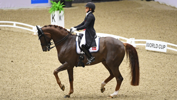 Bohemian et Cathrine Dufour lors de la Coupe du monde d'Herning en 2019.