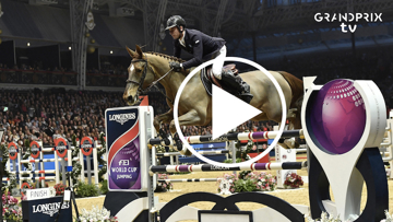 Julien Epaillard et Toupie de la Roque au London Olympia Horse Show