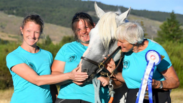 Team Marly after the race
