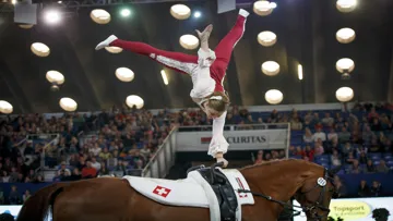 Simone Jäiser, hier bei der Weltcup-Prüfung in Mechelen, geht an diesem Wochenende ein letztes Mal an den Start.