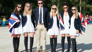 A glamorous looking YR event team who trotted up today