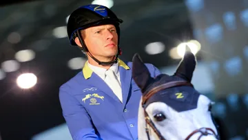 Christian Ahlmann ist derzeit im Ranking der beste deutsche Springreiter.