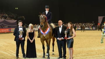 Jane Ross and Broadsheet Simplicity, Supreme Horse Champion