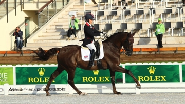 Sophie Wells Riding at the World Championships 2014