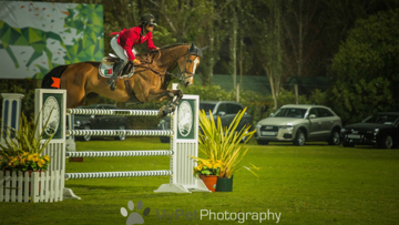 Duarte Seabra jumps Fernhill Curra Quinn for the Portugese team in Lisbon