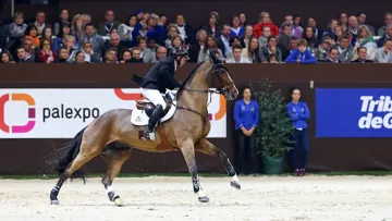 Eric Lamaze and Fine Lady 5 in Geneva, 2016