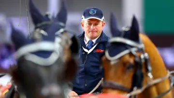 Boyd Exell At the World Cup Final