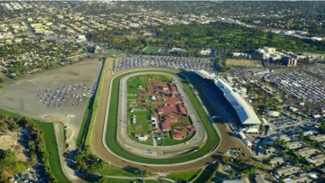 The track in California.