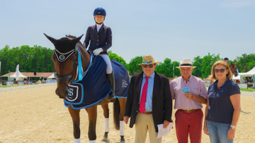 Muschamp Pourquoi Pas, vainqueur du CIR des cinq ans à Vierzon.