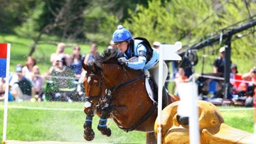 Alice and 'Hilly' Competing At Rolex Kentucky CCI****