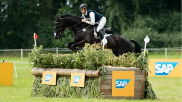 Chris Burton, Polystar, winners of the last ERM leg at Arville, Belgium