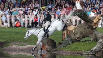 Sir Mark Todd with Kiltubrid Rhapsody at Badminton, 2018