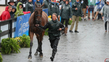 3rd plced Sarah Ennis of Ireland