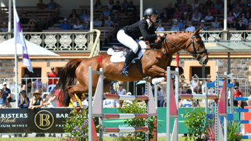 Hazel Shannon on her horse Willingapark Clifford have been crowned the 2018 winner.