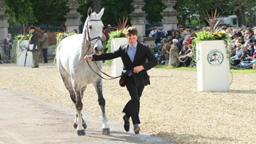 Tom McEwen and Strike Smartly Trot Up at Badminton 2018