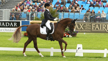 Sandra Auffarth toujours parfaite au dressage