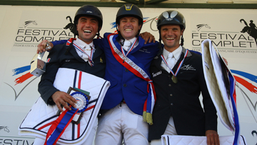 Thomas Carlile Champion de France et Nicolas Touzaint vainqueur du Grand National