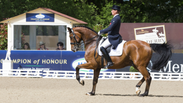 Emile Faurie and Lollipop at Hamburg today