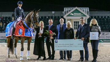 Laura Graves and Verdades accept their latest prize