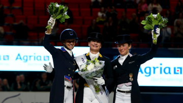 Isabell Werth, Centre with Laura Graves and Helen Langehanenberg