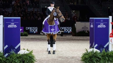 Germany’s Isabell Werth showed exactly why she is known as The Queen of international dressage when, on her debut in the 2019/2020 FEI Dressage World Cup™ Western European League at the second leg in Lyon.