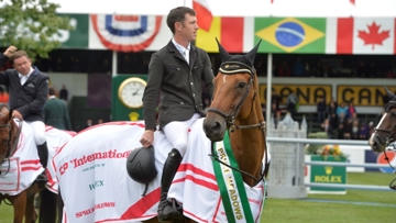 On Sunday, Scott Brash became the first rider to win Rolex Grand Slam
