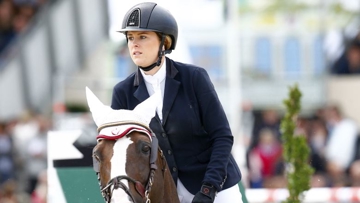 British showjumper Yasmin Pinchen is a Justworld International ambassador.