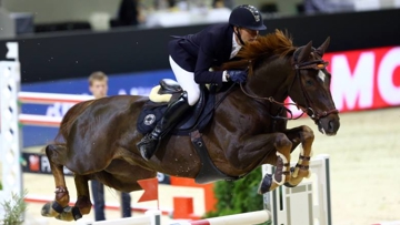 Delestre  and Hermes Ryan, winners in Verona