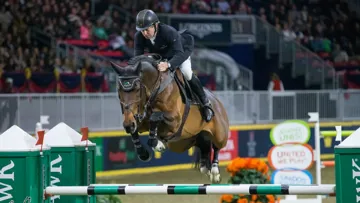 Nick Skelton and Big Star, third in Toronto