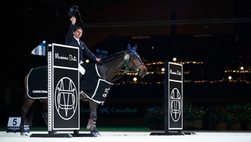 Leopold Van Asten winner of the Massimo Dutti trophy