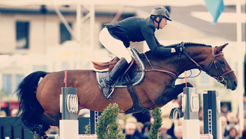 Patrice Delaveau, grand vainqueur de l'épreuve avec Carinjo*HDC.