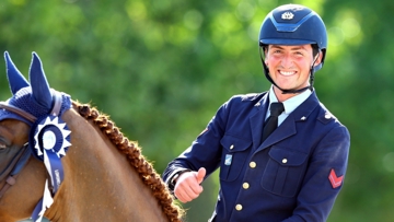 Avec de tels résultats et un excellent piquet de chevaux, l'Italien Lorenzo de Luca a de quoi sourire !