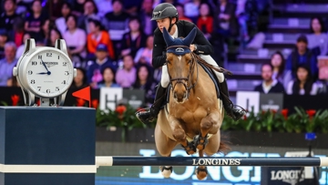 Bertram Allen et Christy, vainqueurs de l'édition 2019 du Speed Challenge de Hong Kong.