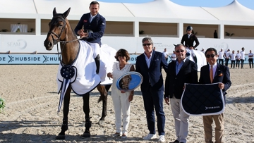 Devant quarante-six couples, Piergiorgio Bucci domine l'Hubside Fall