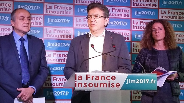 Jean-Luc Mélenchon, candidat de la France Insoumise.