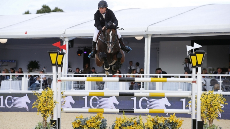 Rolf-Göran Bengtsson et Casall Ask, déjà victorieux dans le Grand Prix 5* de Londres le mois dernier.