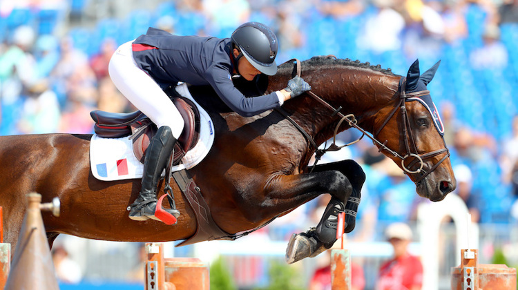 Après plusieurs belles performances en Coupes des nations, Volnay du Boisdeville a mené Alexandra Francart jusqu'aux Jeux équestres mondiaux de Tryon.