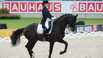 Dressage winner Kristina Broring-Sprehe