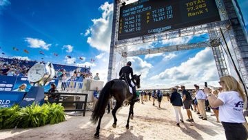 Atmosphere at the dressage arena during the FEI World Equestrian Games 2018 on September 12