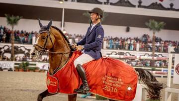 Alain Jufer & Wiveau, vainqueurs du Grand Prix CSI 3* de Tétouan l'an passé.